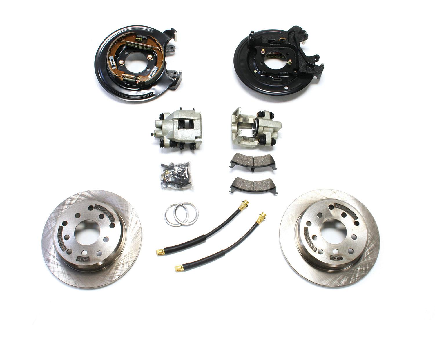 Teraflex 1991-06 Dana & Chrysler Rear Disc Brake Conversion Kit - 4354420