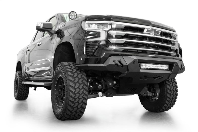 Addictive Desert Designs 2022-2025 Chevrolet Silverado 1500 Black Label Front Bumper - F140300010103