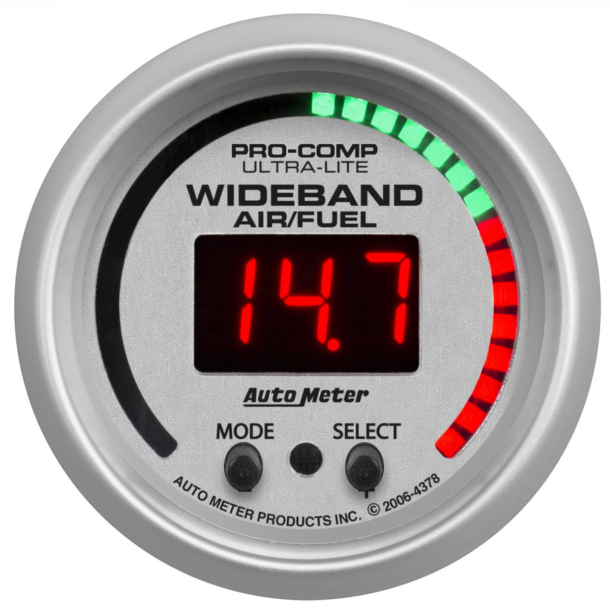 Autometer Ultra-Lite Series Digital Wideband Air/Fuel Ratio Kit