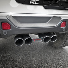 AFE Rebel Series Cat-Back Exhaust System w/ Quad Black Tip (2018-2021 Wrangler, Wrangler) - 49-38071-B