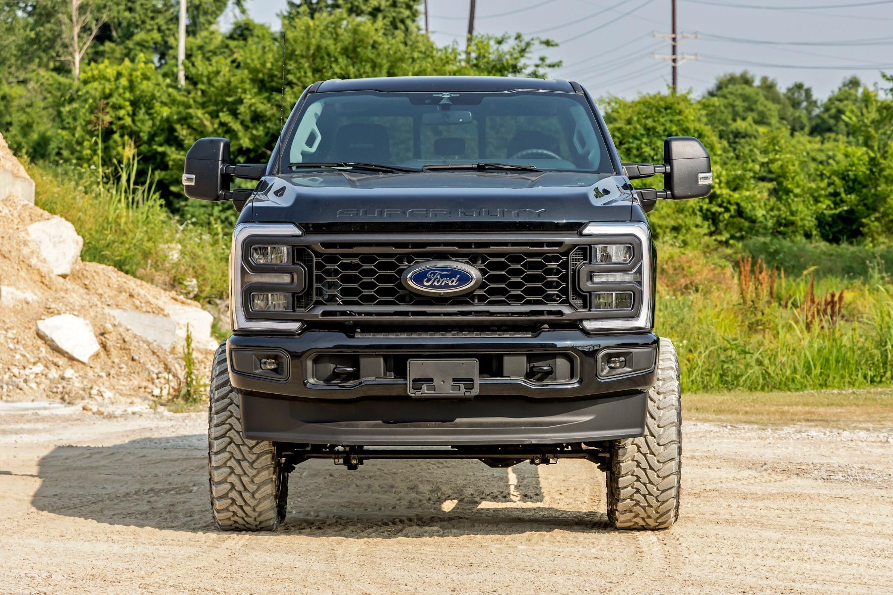 Rough Country 6 Inch Lift Kit No OVLDS D/S Vertex Ford F-250/F-350 Super Duty (23-26) (2023-2026 F-350 Super Duty, F-250 Super Duty) - 43951