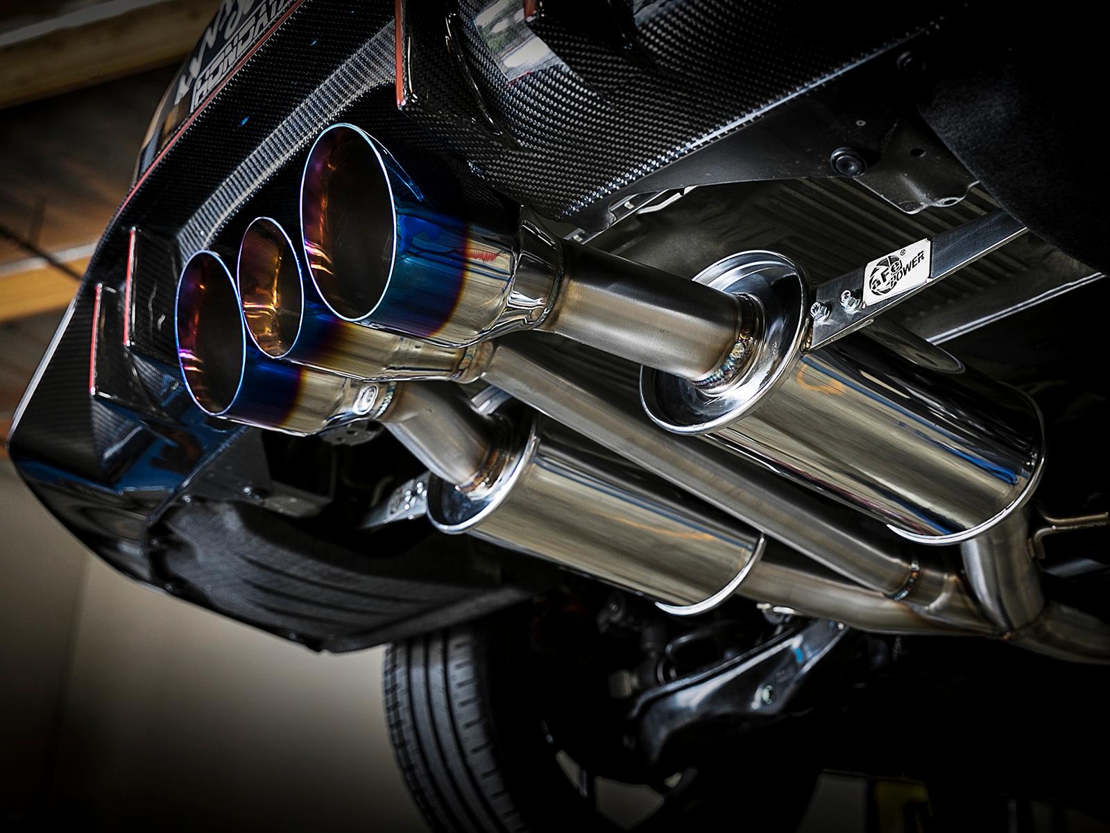AFE Cat-Back Exhaust System (2017-2019 Honda Civic L4-2.0L (t)) - 49-36616-L
