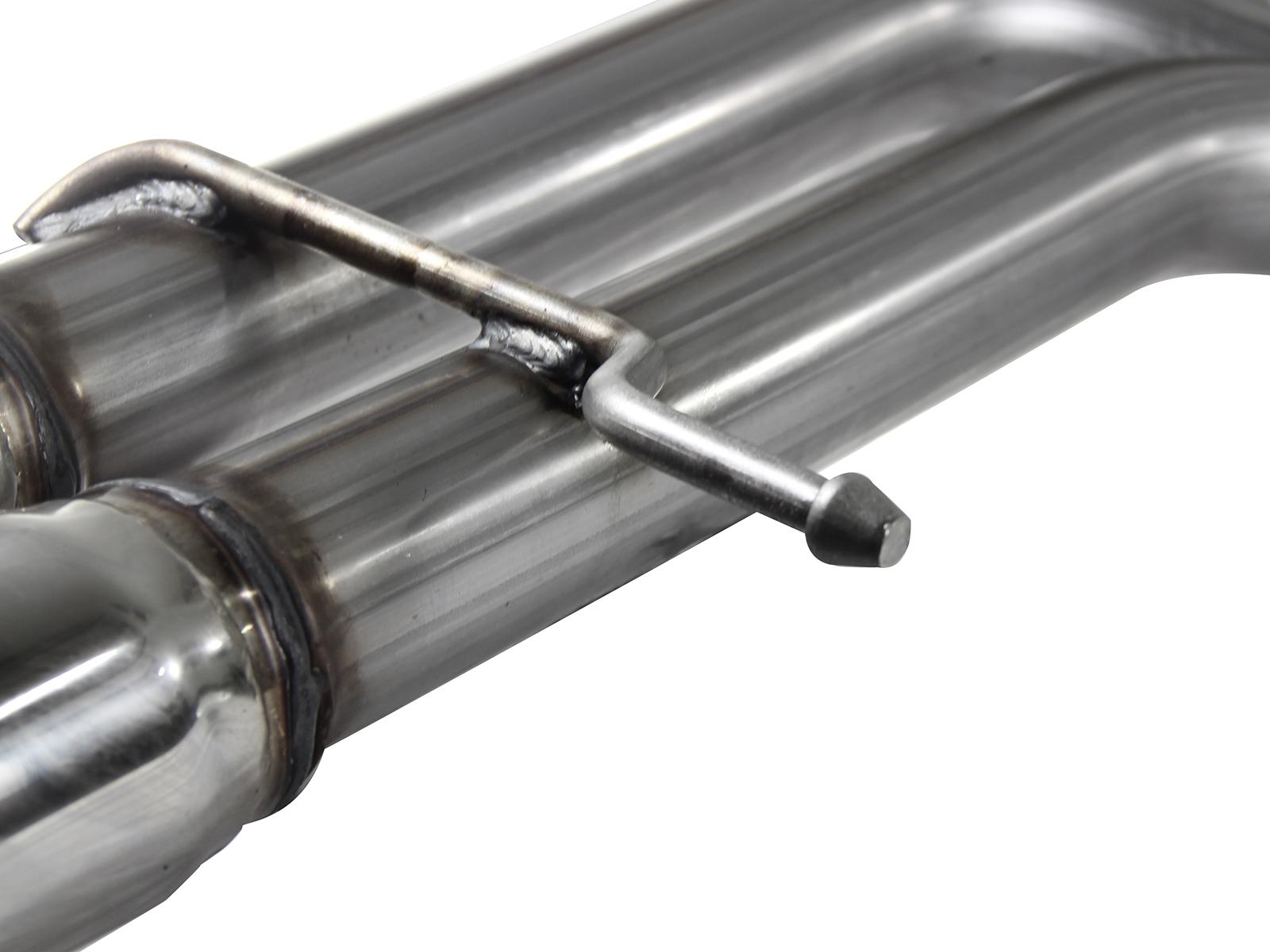 AFE MACH Force-Xp 2-3/4 IN to 2-1/4 IN Stainless Steel Cat-Back Exhaust System (2009-2016 A4) - 49-46403