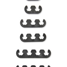 Mr. Gasket Wire Separators - Plastic - 7 mm / 8 mm - Black.  - 9728