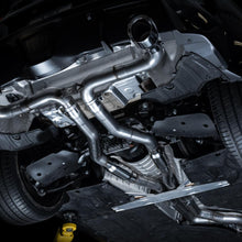 AWE Tuning 2020 Toyota Supra A90 Track Edition Exhaust - 5in Chrome Silver Tips - 3015-32116