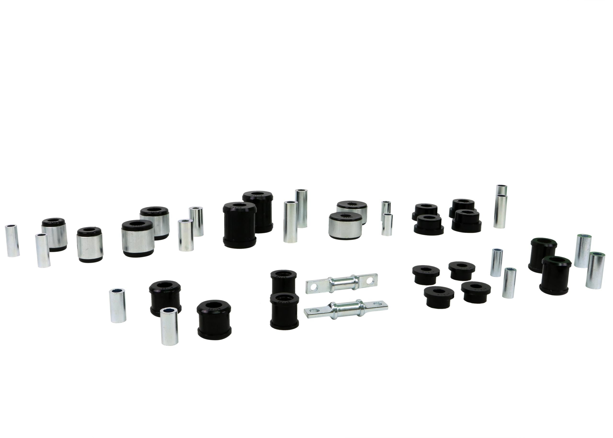 Whiteline Performance Essential Vehicle Kit Essential Rear Vehicle Kit Contains W62951, W62950, W0590, W0591, W0592, W92956 And W0589 Whiteline (2003-2008 Lancer) - WEK083
