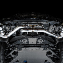 AWE Track Edition Exhaust - Quad Chrome Silver Tips (2020-2024 Corvette C8) - 3020-42080