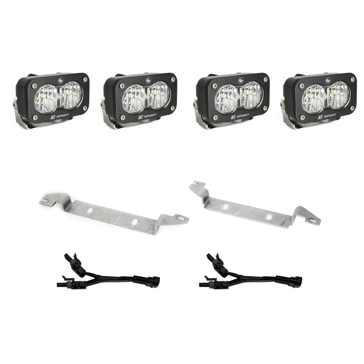 Baja Designs S2 Sport Oem Fog Light Replacement Kit (2025 4Runner) - 44-8280