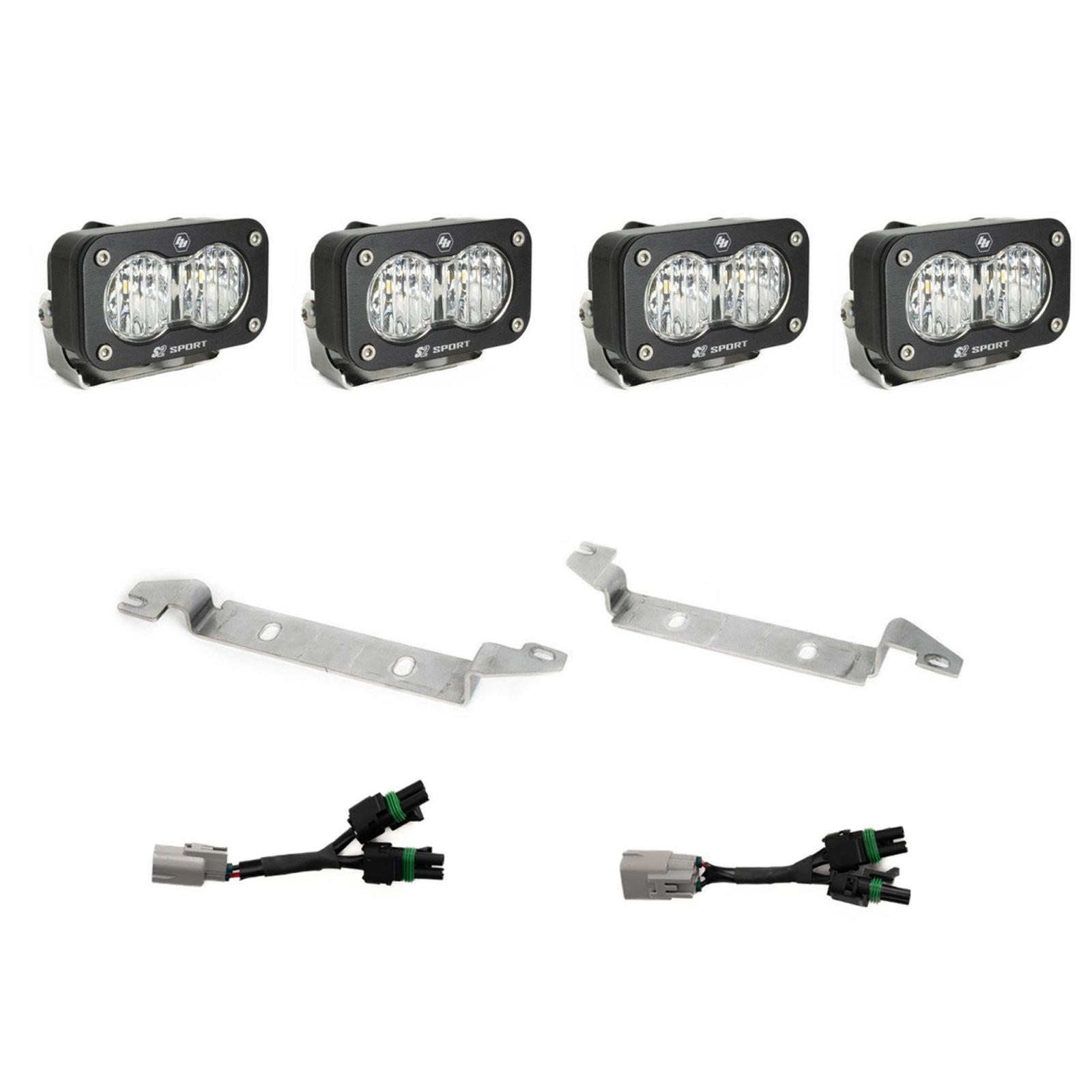 Baja Designs S2 Sport Oem Fog Light Replacement Kit (2025 4Runner) - 44-8284