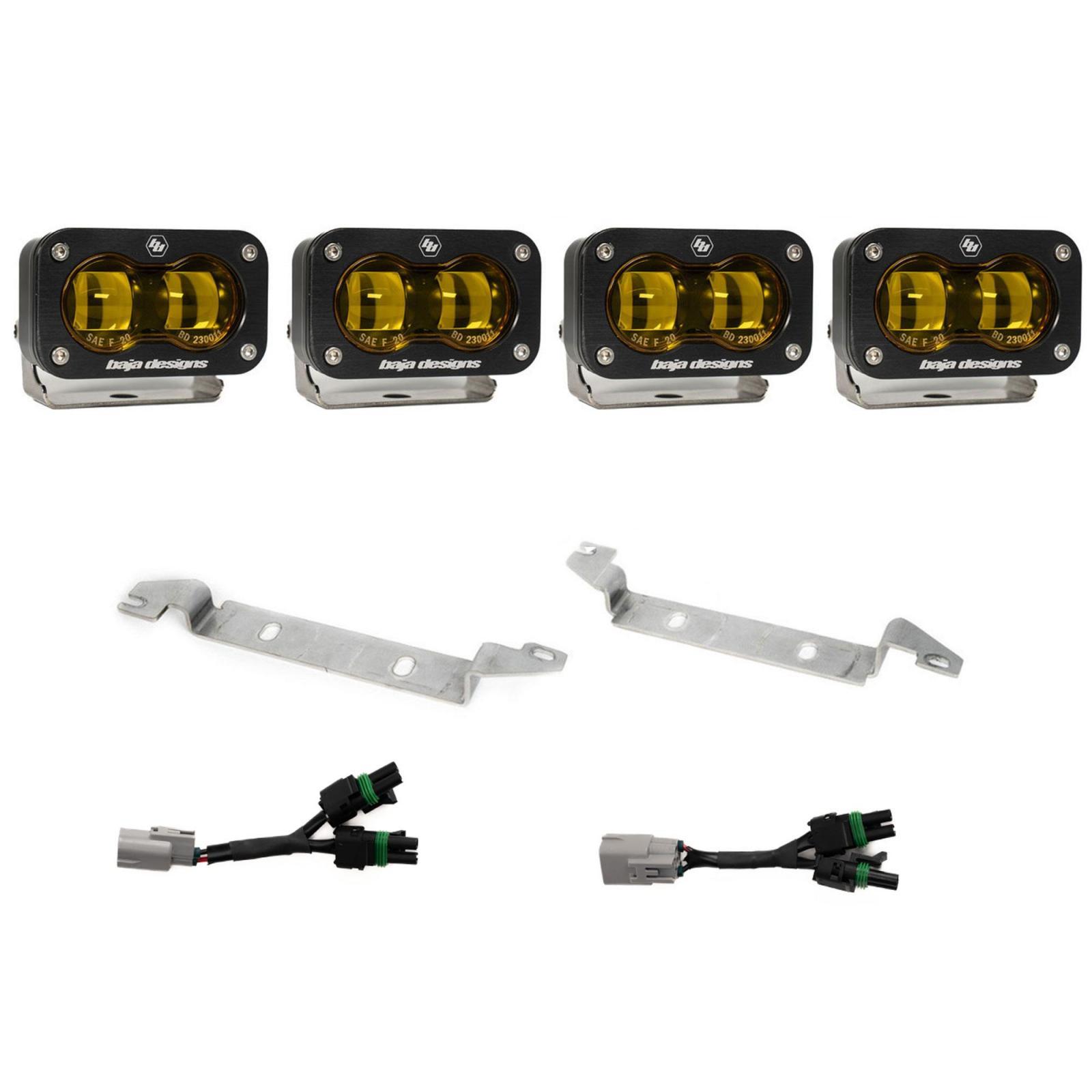 Baja Designs S2 Sae Oem Fog Light Replacement Kit (2025 4Runner) - 44-8287