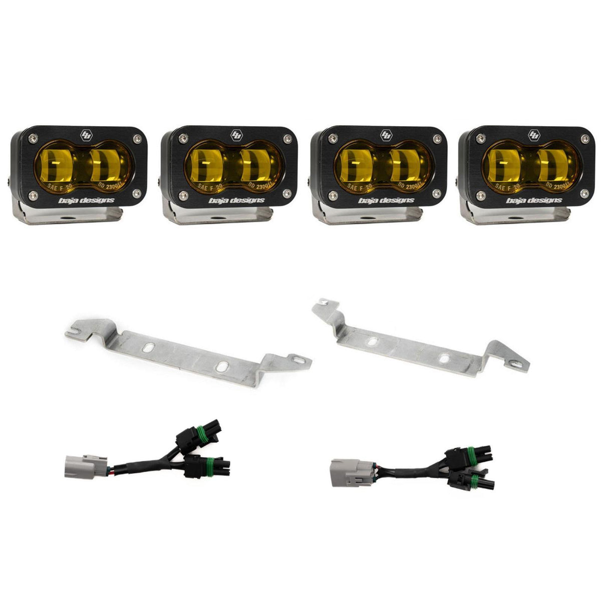 Baja Designs S2 Sae Oem Fog Light Replacement Kit (2024-2025 Tacoma) - 44-8291