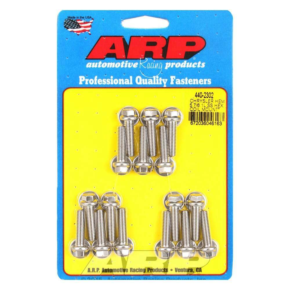 ARP Chrysler hemi 5.7/6.1L SS hex coil mount bolt kit - 440-2302