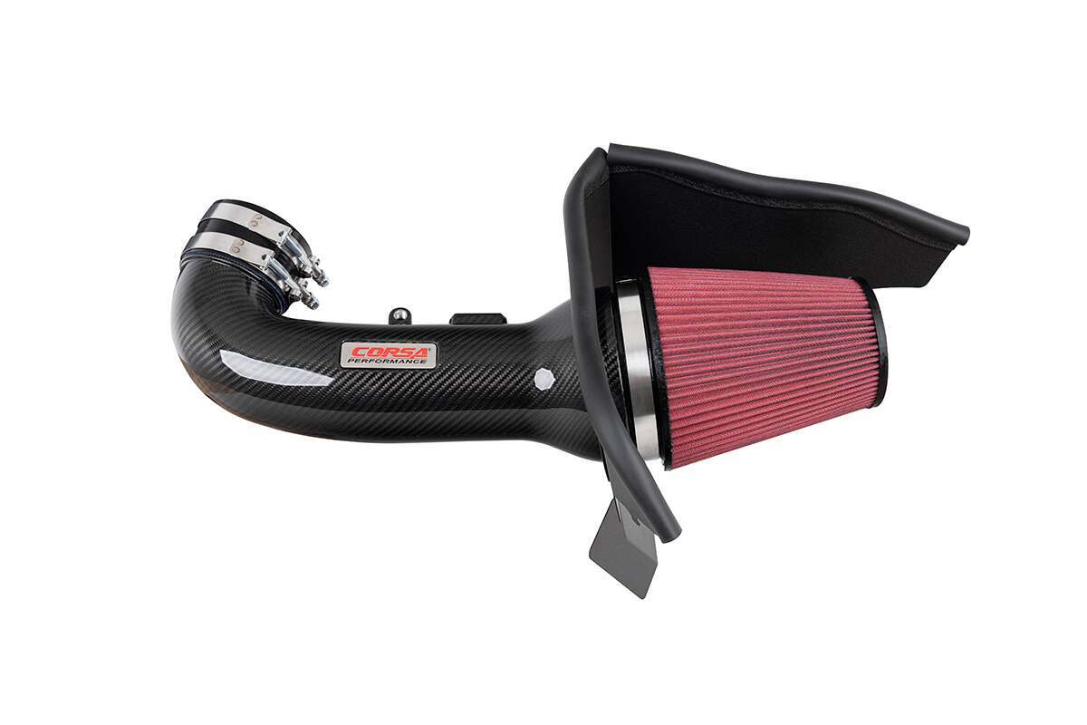 Corsa Performance Carbon Fiber Intake - Dry Filter (2016-2023 Camaro SS) - 44018D