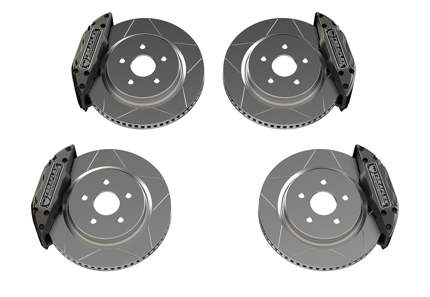 Teraflex Delta Brake System Front & Rear 5x5 Inch - 4403450
