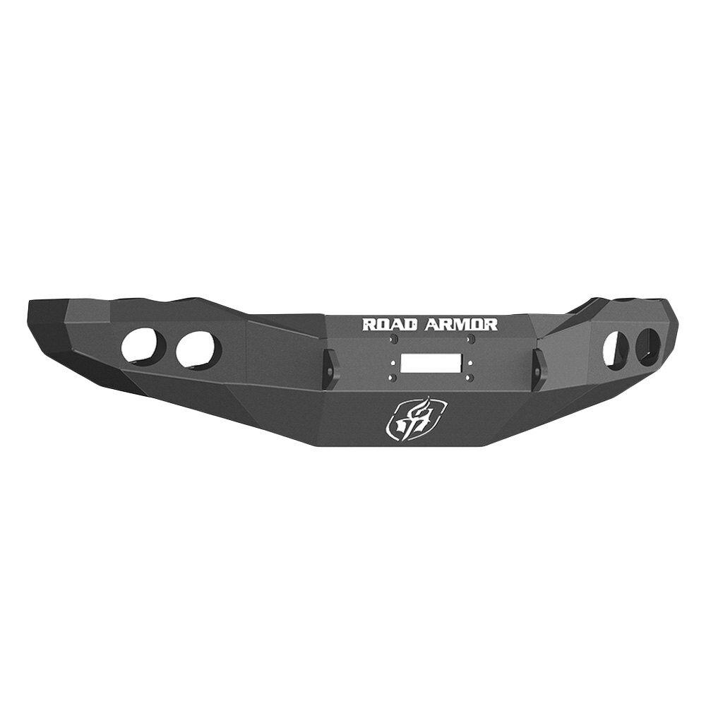 Road Armor Stealth Front Winch Bumper - Texture Black WARN M12000, Smittybilt XRC (2003-2005 2500, 3500) - 44040B