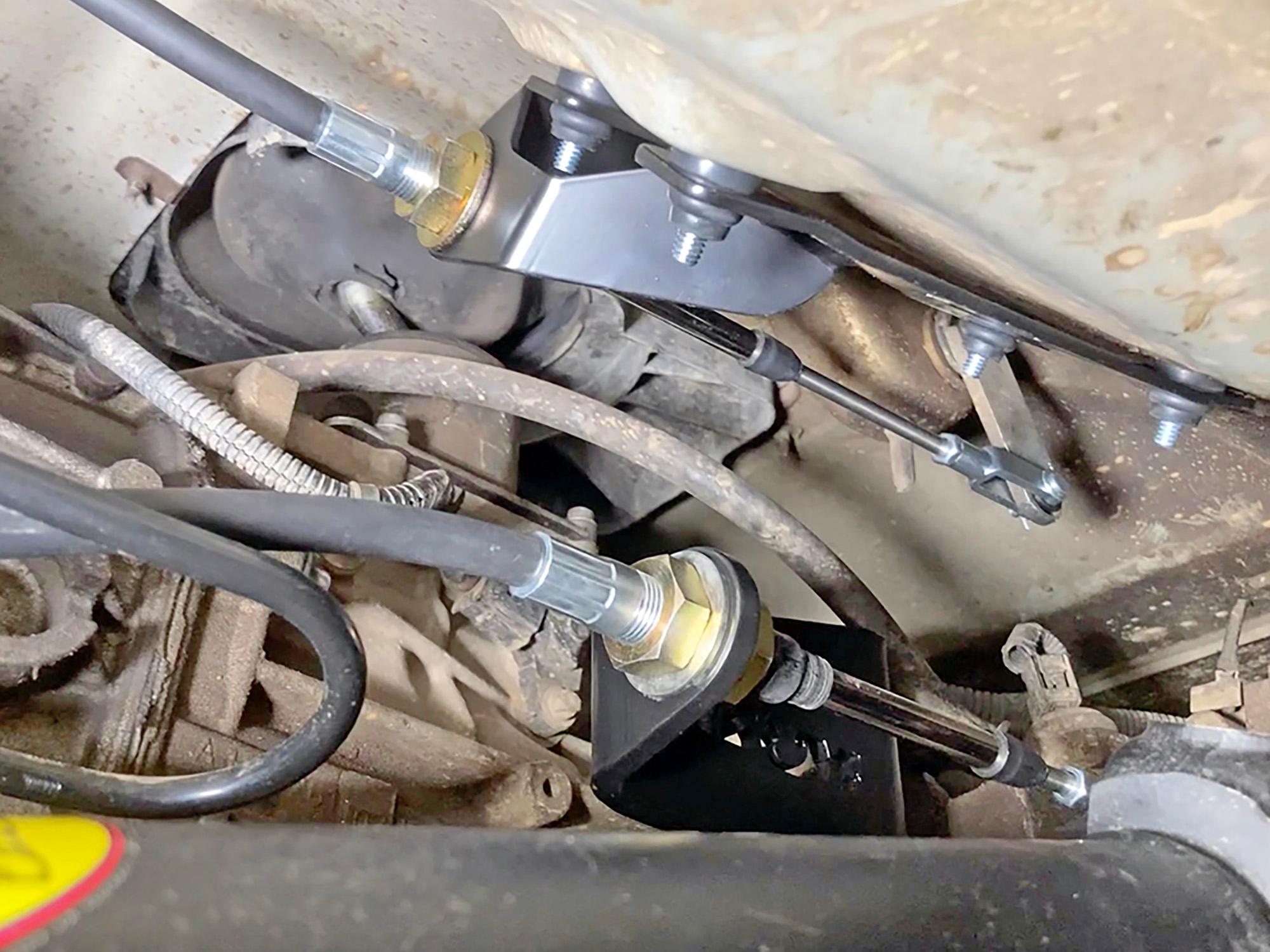 B&M Transfer Case Shift Cable Conversion Kit - 81186