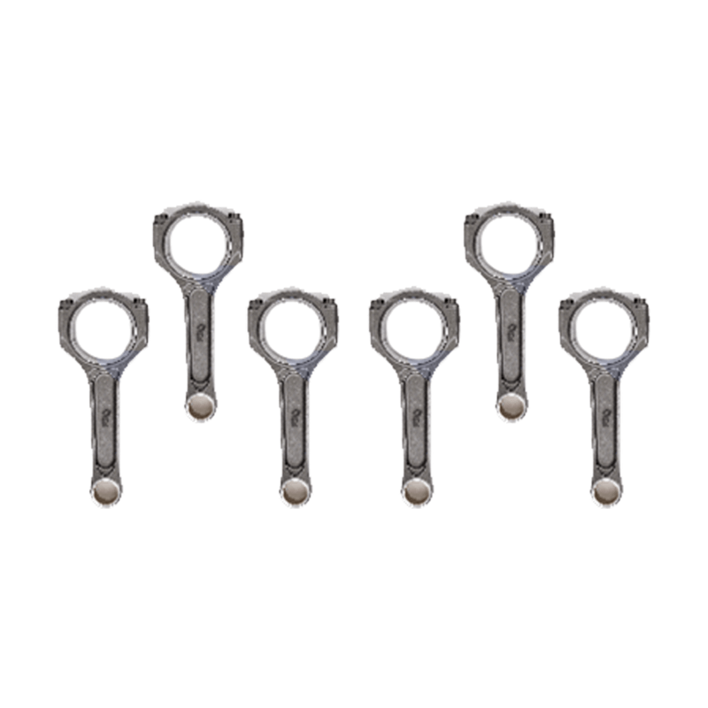 TSP Super I-Beam 6.125" Connecting Rod Set with ARP 2000 Bolts, Set of 8 - TSP-25-TSP6125-IB-8