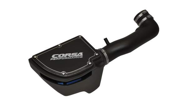Corsa Closed Box Air Intake with PowerCore Dry Filter 2012-2018 Jeep Wrangler JK - 44412