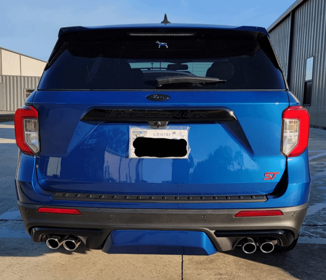 Zeus 3D Hitch Cover (2020-2026 Ford Explorer ST / 2025+ Explorer Platinum)