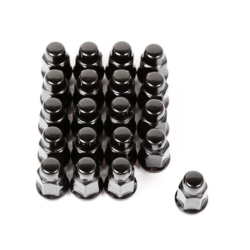 Rugged Ridge Wheel Lug Nut Set Of 20 1/2-20 Black - 16715.23