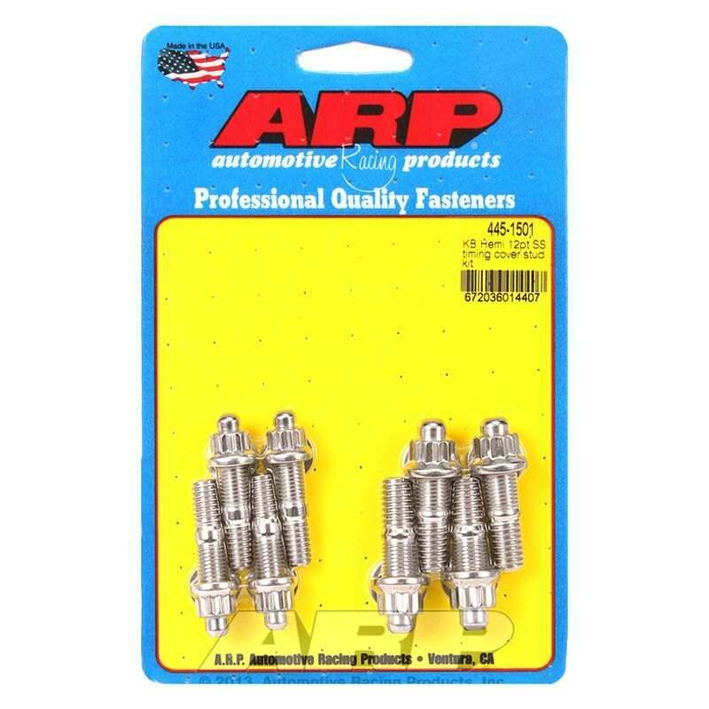 ARP KB Hemi SS 12pt timing cover stud kit - 445-1501