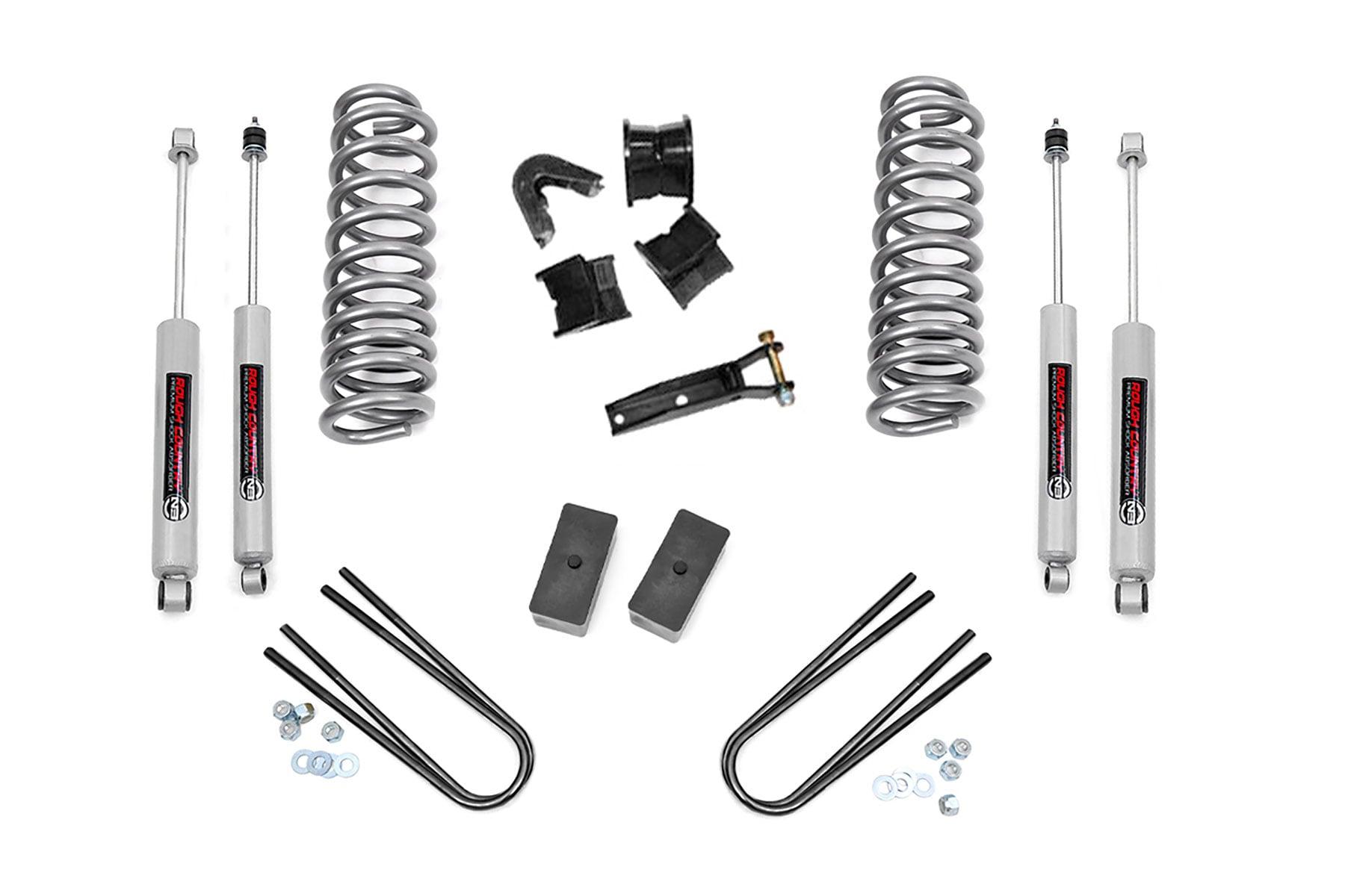 Rough Country 4-inch Suspension Lift Kit (1970-1976 F-100,1976-1976 F-150) - 445-70-76.20