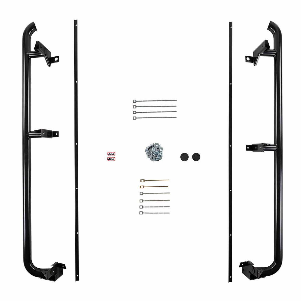 ARB Deluxe Rock Sliders (2007-2018 Wrangler, Wrangler JK) - 4450210