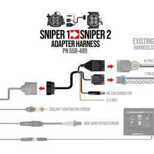 Holley Sniper 1 to Sniper 2 EFI Adapter Harness - 558-489