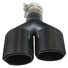 AFE Takeda 304 Stainless Steel Clamp-on Exhaust Tip Carbon Fiber - 49T25480-C121