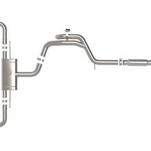 AFE Gemini XV 3 IN to 2-1/2 304 Stainless Steel Cat-Back Exhaust w/ Cut-Out Polished Volkswagen GTI (MKVIII) 22-23 L4-2.0L (t) - 49-36451-P