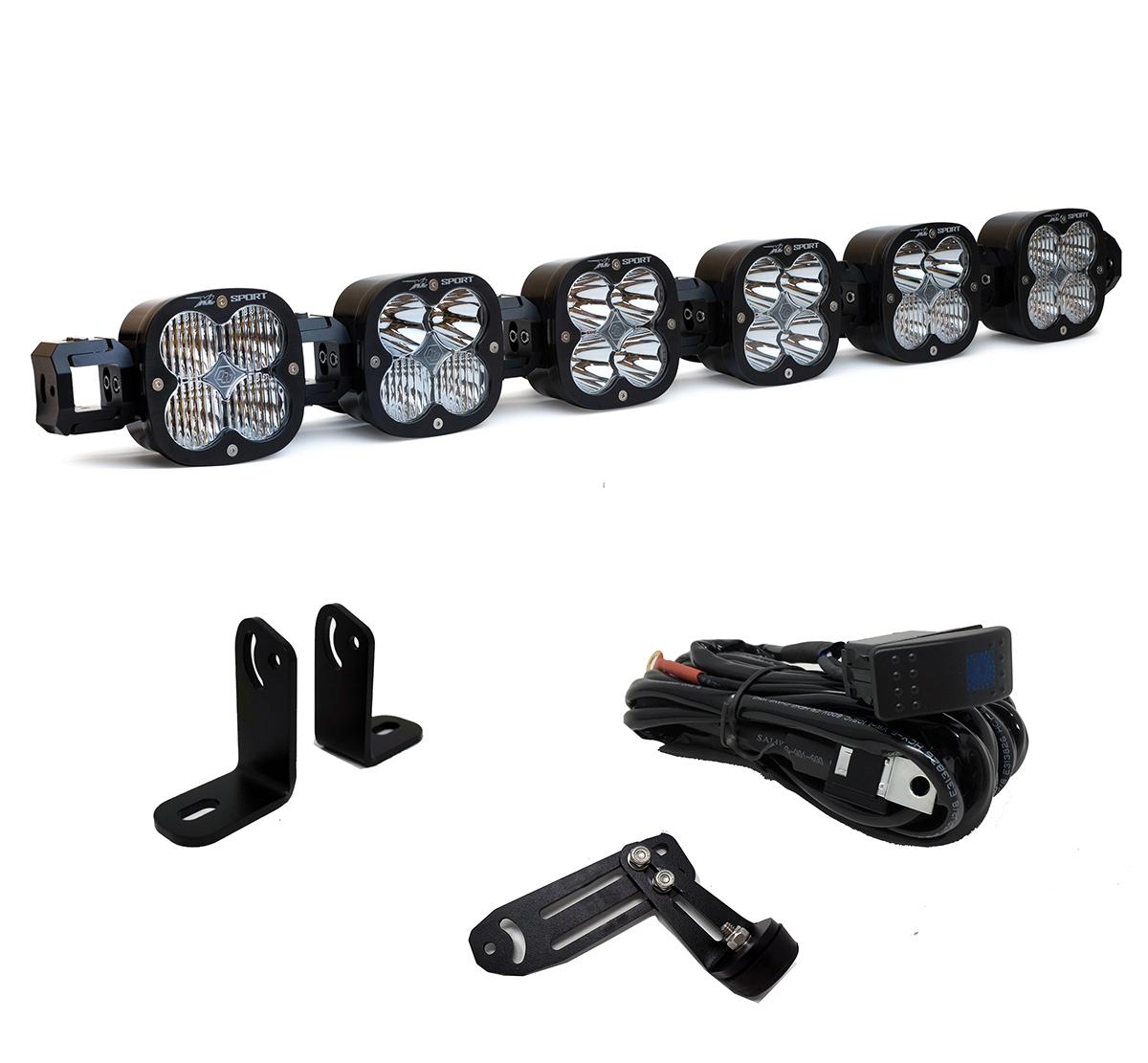 Baja Designs Polaris RZR Pro XP, XL Linkable Roof Bar Kit Baja Desgins - 447081