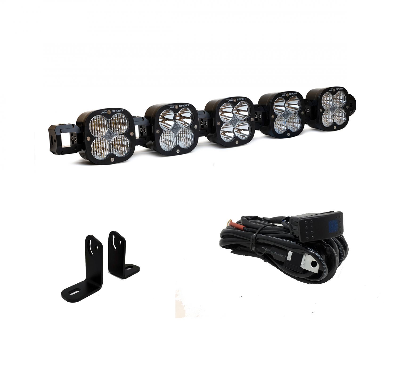 Baja Designs Polaris RZR Turbo S, XL Linkable Roof Bar Kit Baja Desgins - 447098