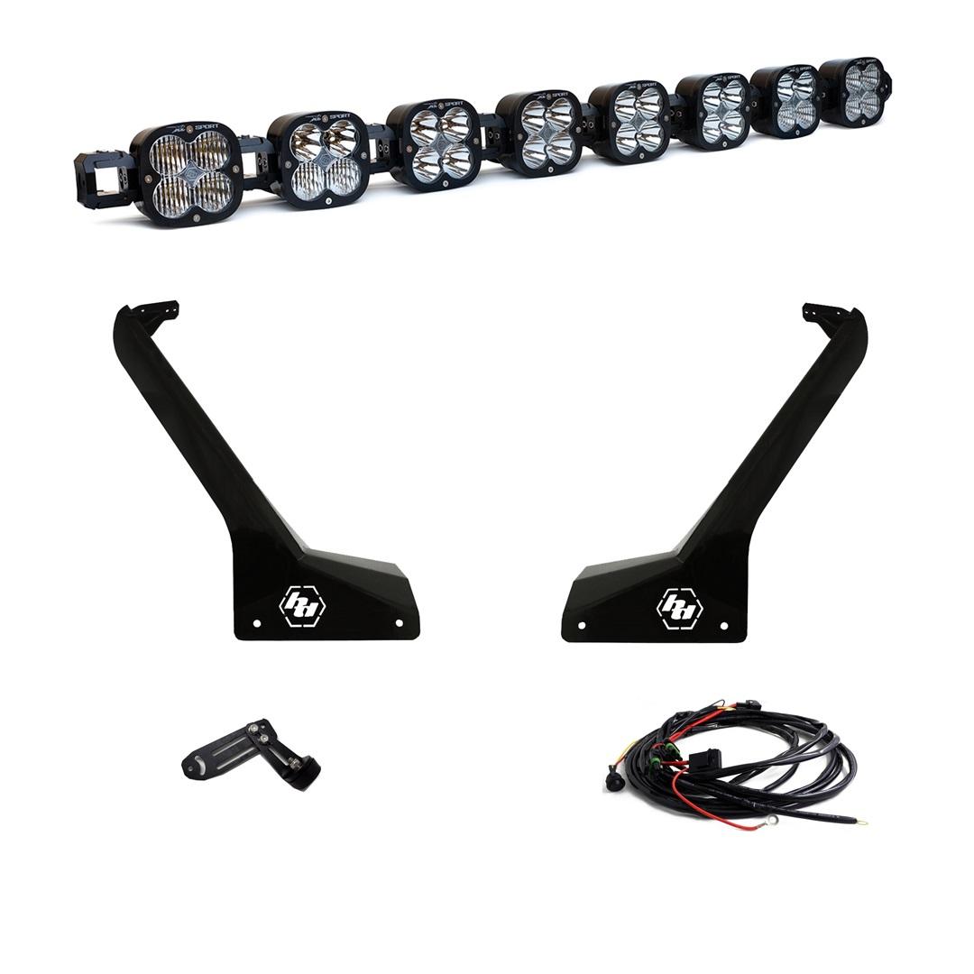 Baja Designs Jeep JL/JT Roof Bar LED Light Kit 8 XL Linkable Baja Designs - 447664