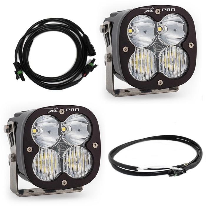 Baja Designs Jeep JL/JT Rubicon Steel Bumper LED Light Kit XL Pro w/Upfitter Baja Designs - 447668up