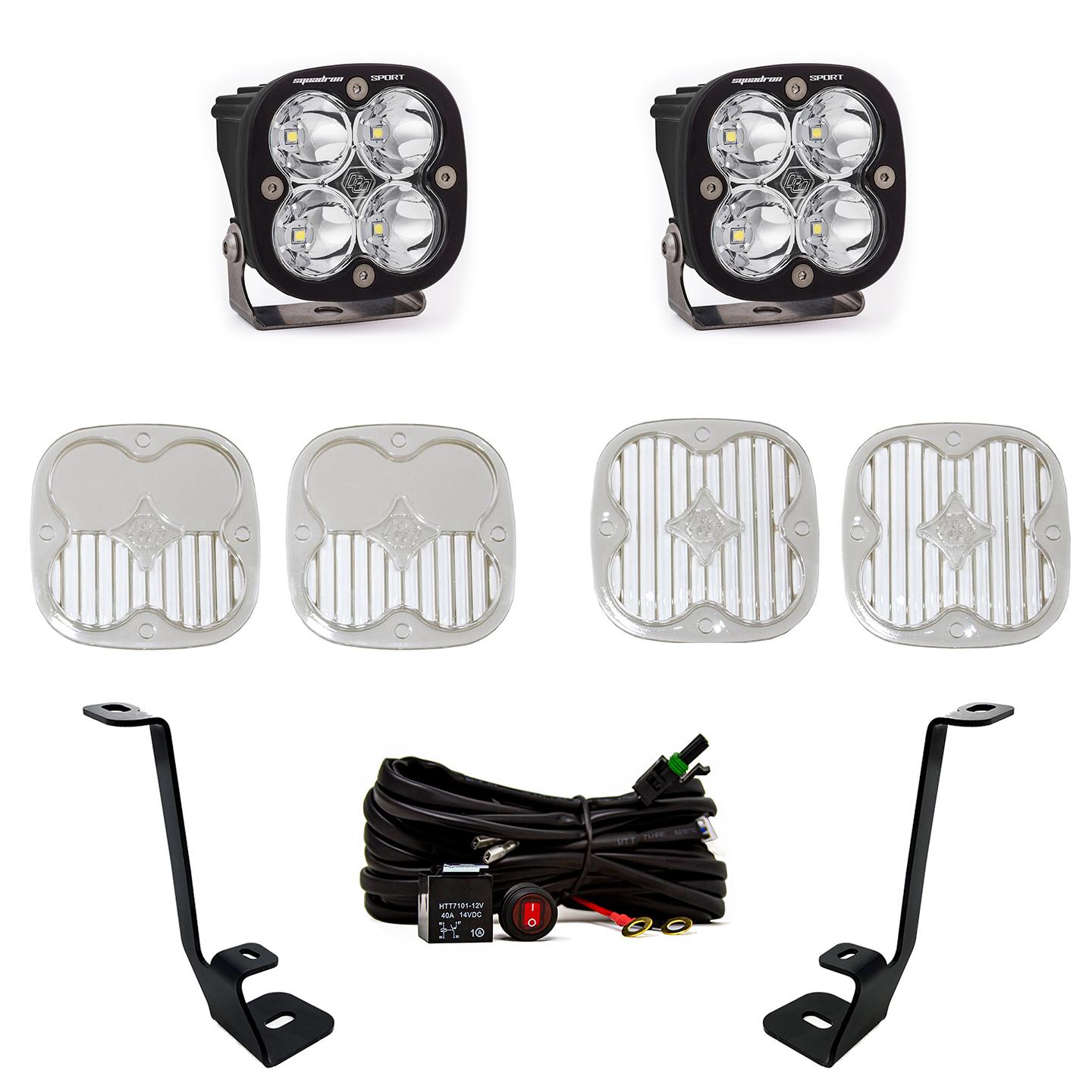 Baja Designs F-150 A Pillar kit Squadron Sport Spot 21-On Ford F150 Baja Designs - 447695