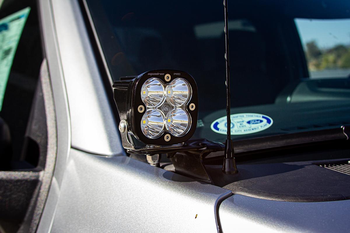 Baja Designs F-150 A Pillar Kit Squadron Pro Spot 21-On F-150 W/ Upfitter Baja Designs - 447696UP