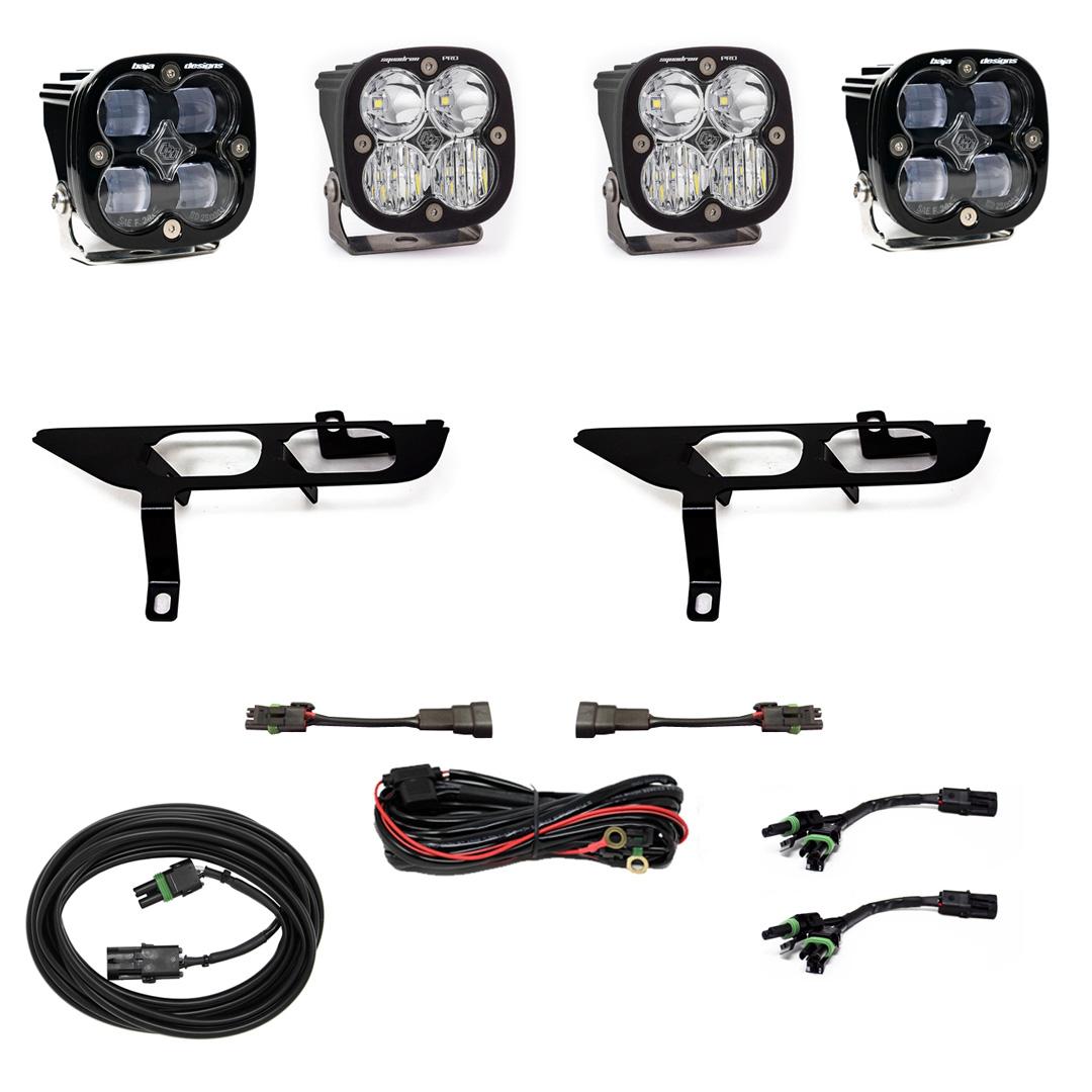 Baja Designs F-150 Fog Pocket Kit SAE Clear/Sport DC 21-On Ford F-150 Baja Designs - 447697