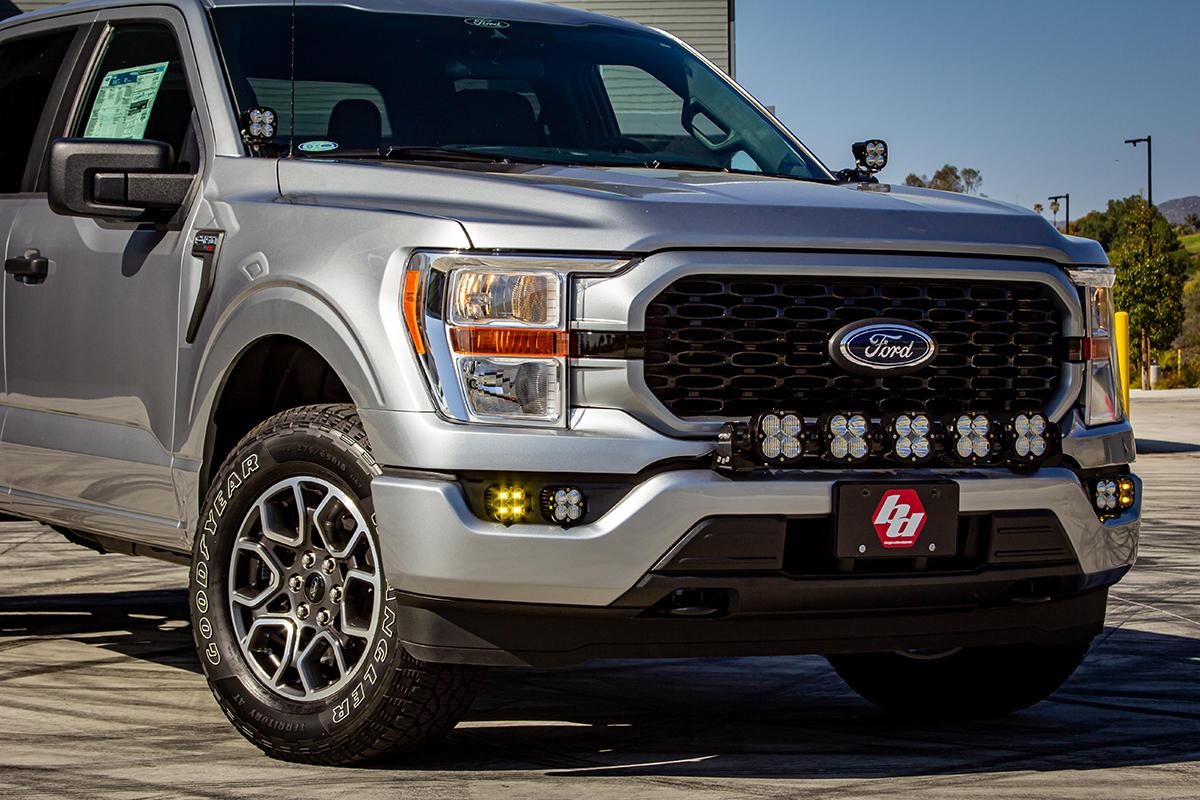 Baja Designs F-150 Fog Pocket Kit SAE Clear/Pro DC 21-On Ford F-150 W/ Upfitter Baja Designs - 447699UP