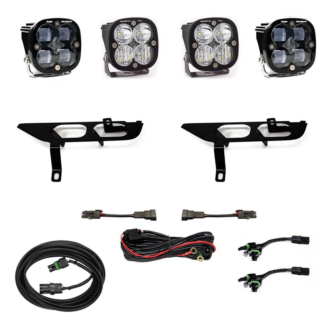 Baja Designs F-150 Fog Pocket Kit SAE Clear/Pro DC 21-On Ford F-150 Baja Designs - 447699
