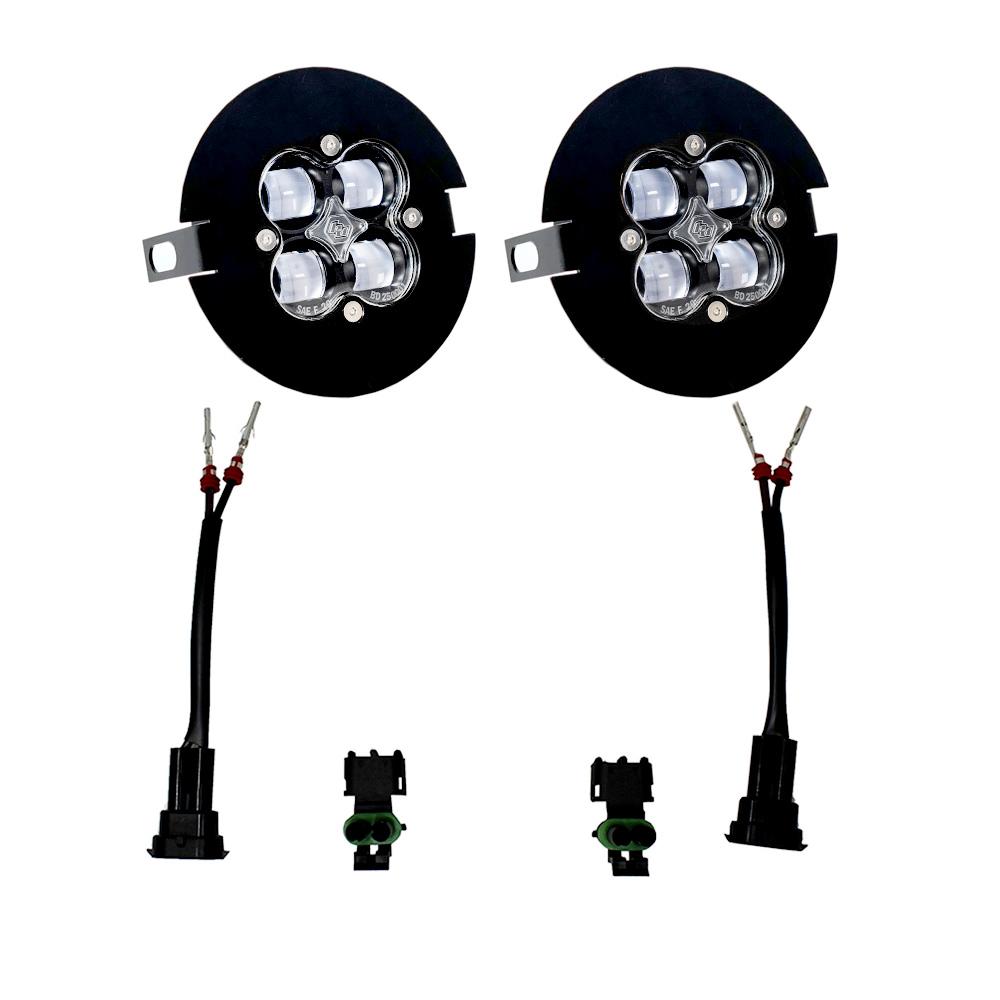 Baja Designs Ford/Toyota F-150 Tundra Tacoma SAE Fog Light Kit ClearBaja Designs (2005-2014 Tacoma, F-150, Tundra) - 447702