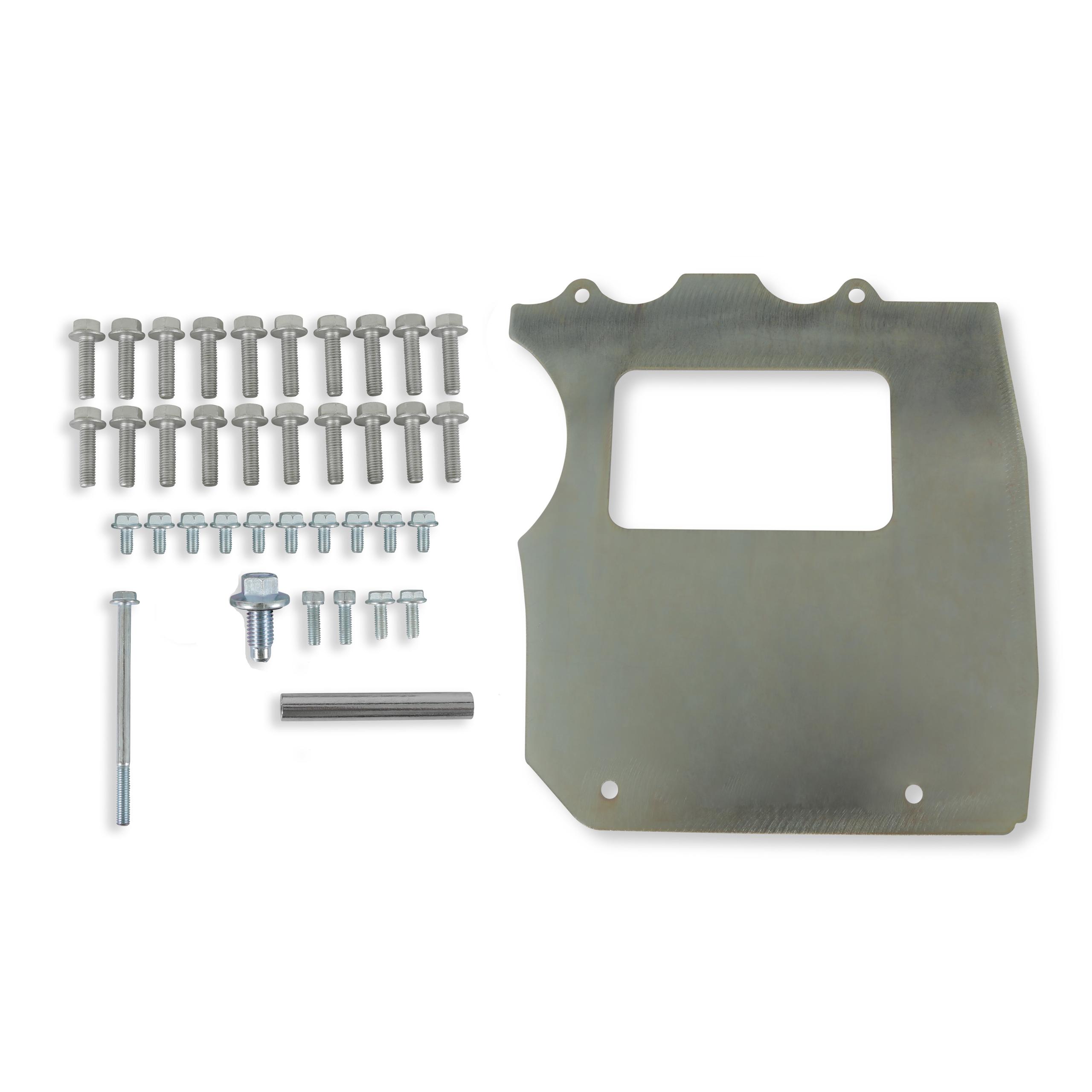 Holley Oil Pan Hardware - Without Turbo Drain Port Plug - 7.3L Ford Godzilla - 302-106