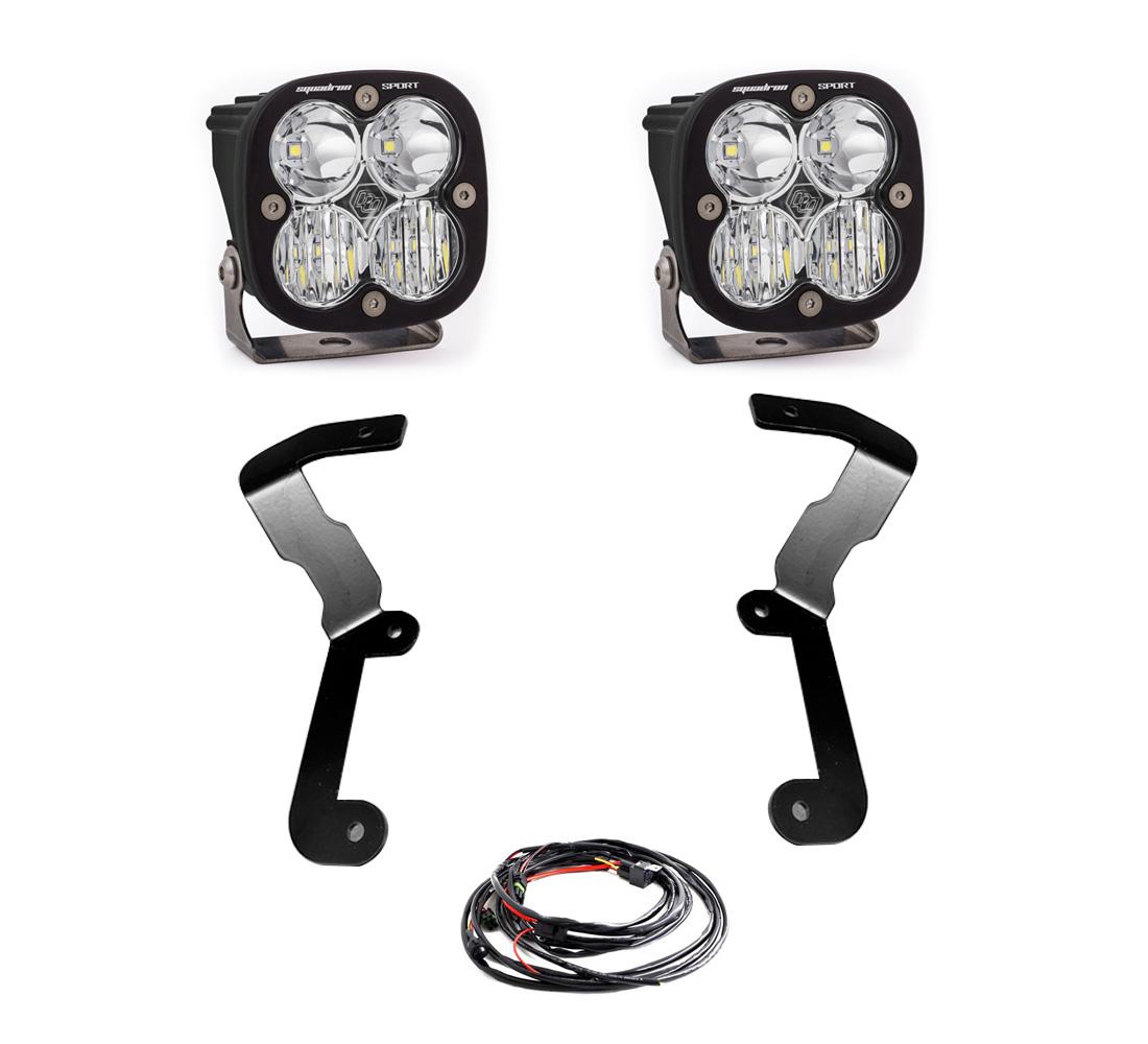 Baja Designs Sierra 1500 19-On Squadron Sport A Pillar Light Kit Baja Designs - 447742