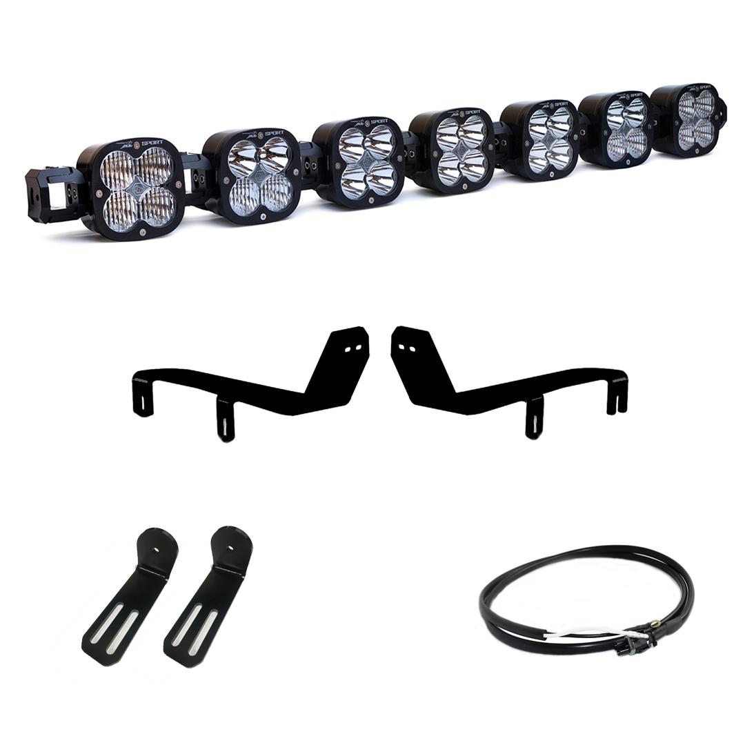 Baja Designs 7 XL Linkable LED Light Kit For 17-19 Ford Super Duty w/Upfitter Baja Designs - 447744UP