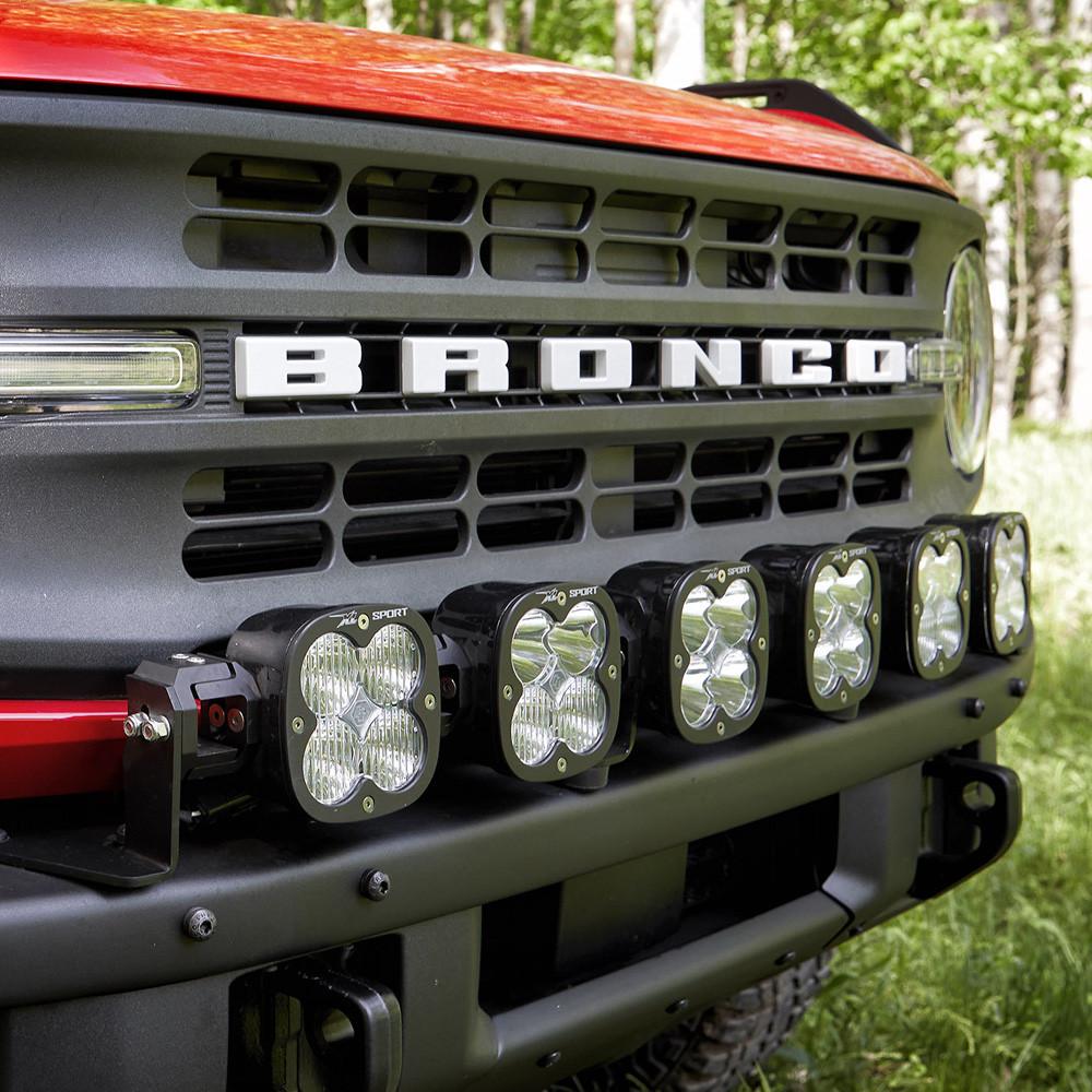 Baja Designs 6 X Linkable Light Bar For 21-Up Ford Bronco Steel Bumper Mount Baja Designs - 447750