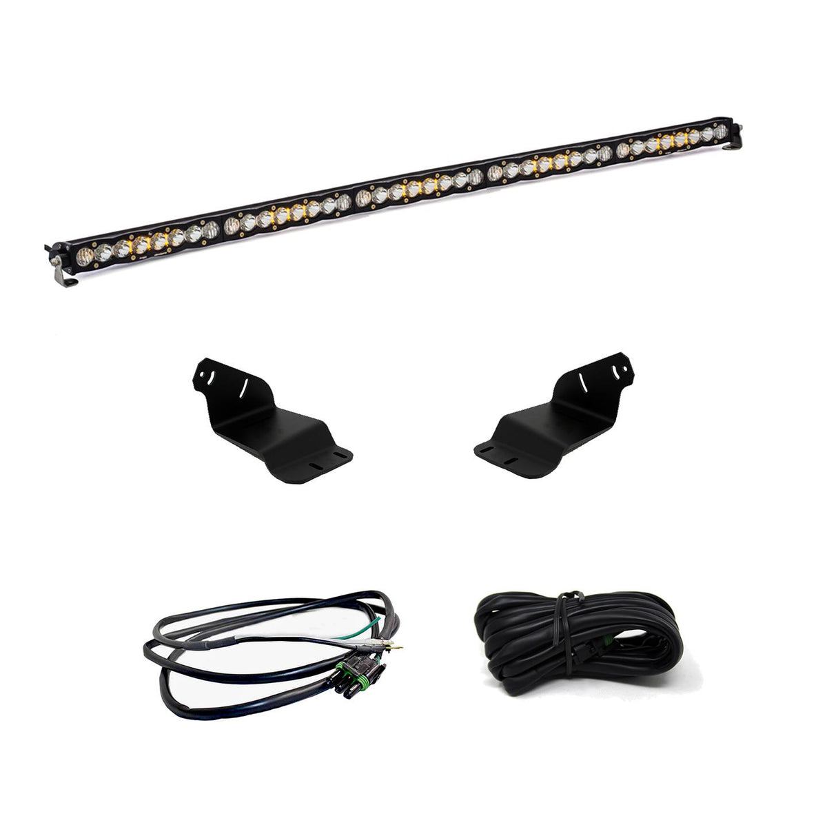 Baja Designs Bronco Roof Light Bar Kit 21-Up Ford Bronco 50 S8 w/Upfitter Baja Designs - 447758UP