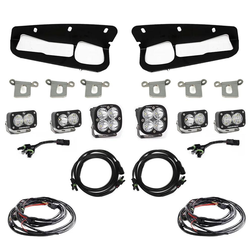 Baja Designs Bronco Fog Pocket Kit 21-Up Ford Bronco Pro Baja Designs - 447763