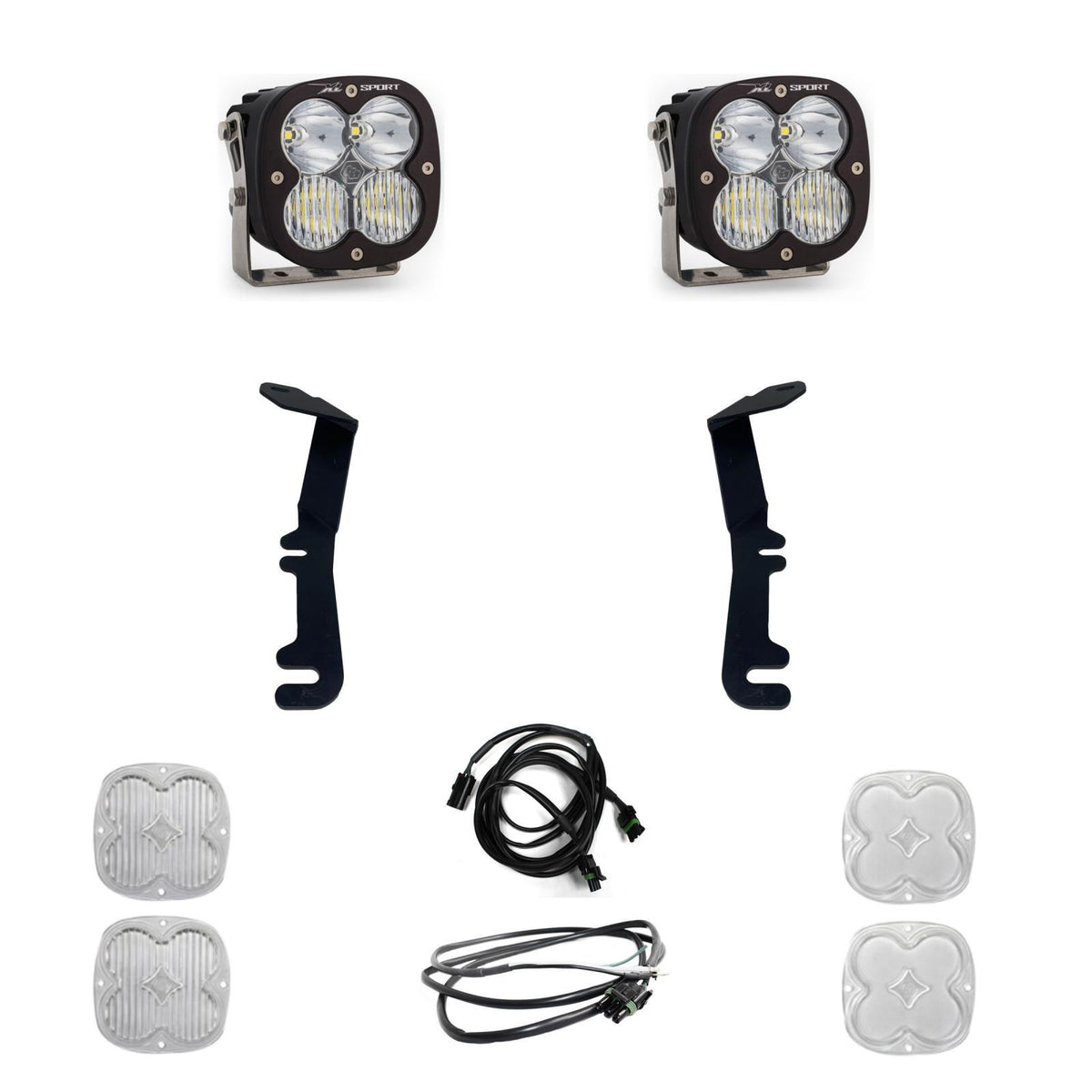 Baja Designs Ram 1500 TRX 21-On XL Sport A-Pillar Kit Baja Designs - 447774