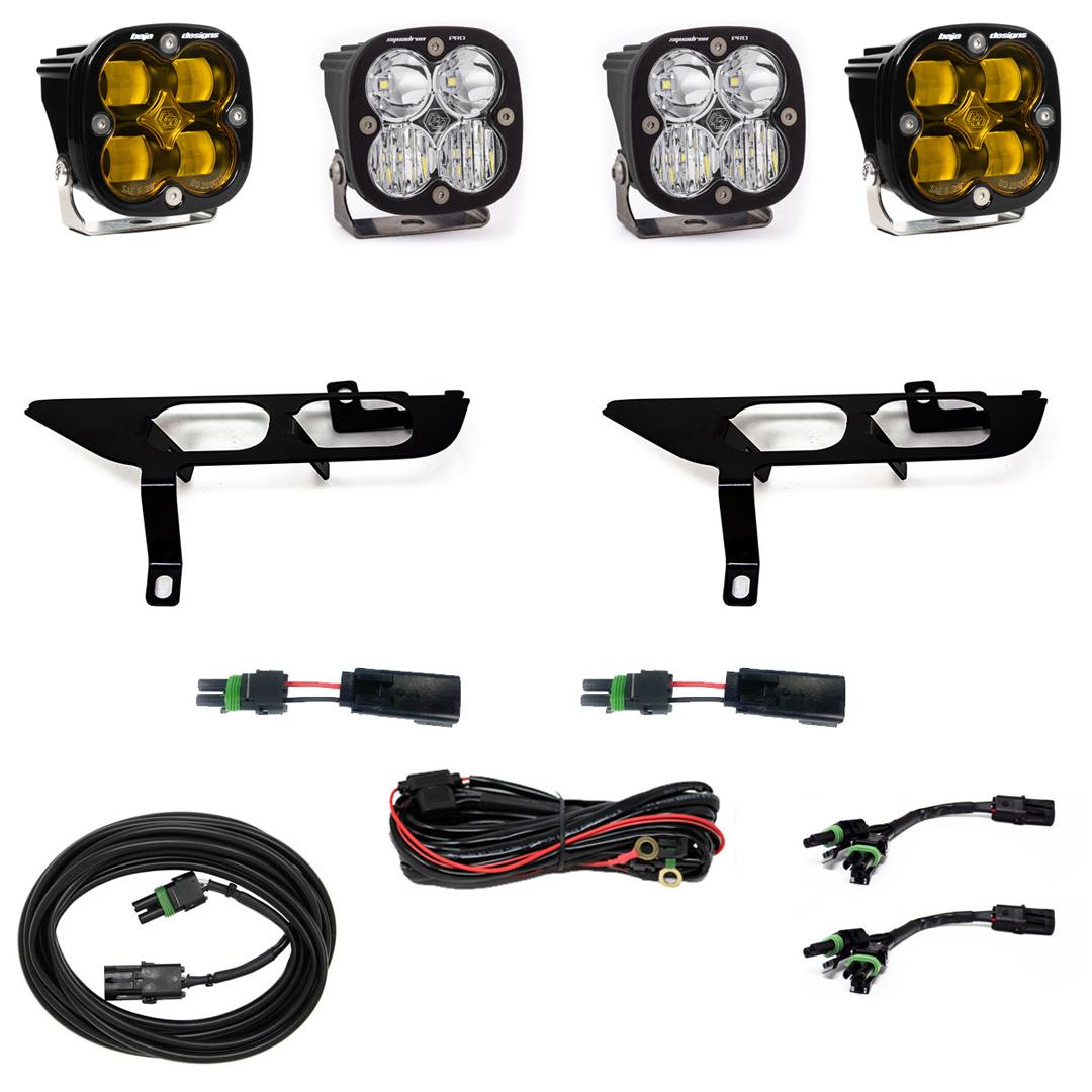 Baja Designs Ford, F150, (21-On), FPK, SAE Amber/Pro DC w/ DRL Baja Designs - 447868
