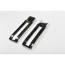 Rugged Ridge Tailgate Hinge Cover Kit Chrome; 07-18 Jeep Wrangler Jk - 13311.24