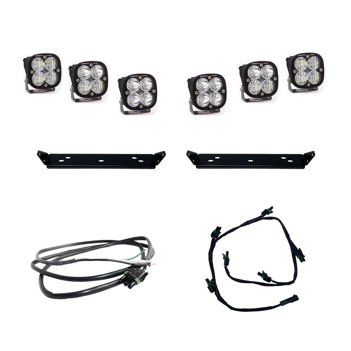 Baja Designs Squadron Sport Behind Grill Kit fits 21-On Ford Raptor Baja Designs - 448061